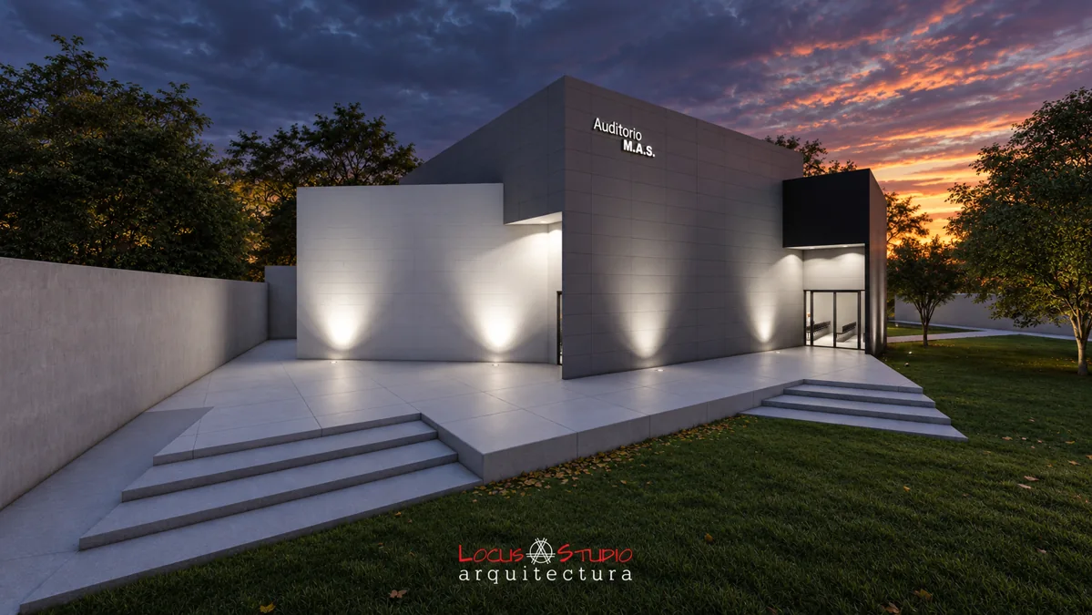 Auditorio M.A.S. · Acceso al auditorio
