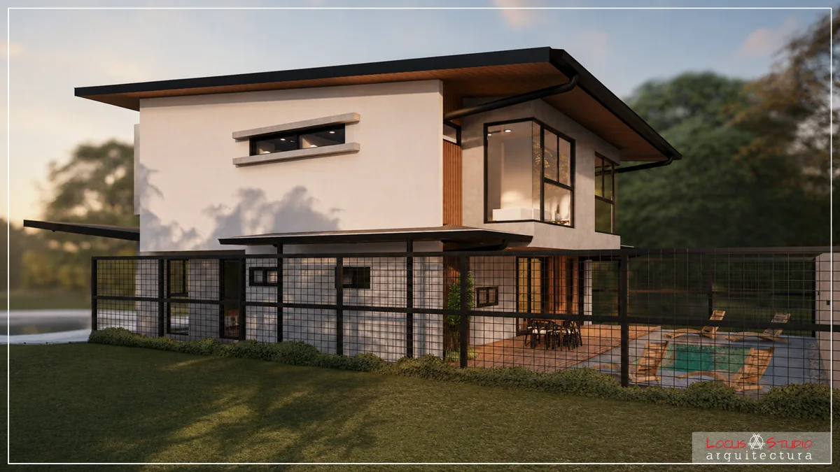 Casa AmarE · Side elevation