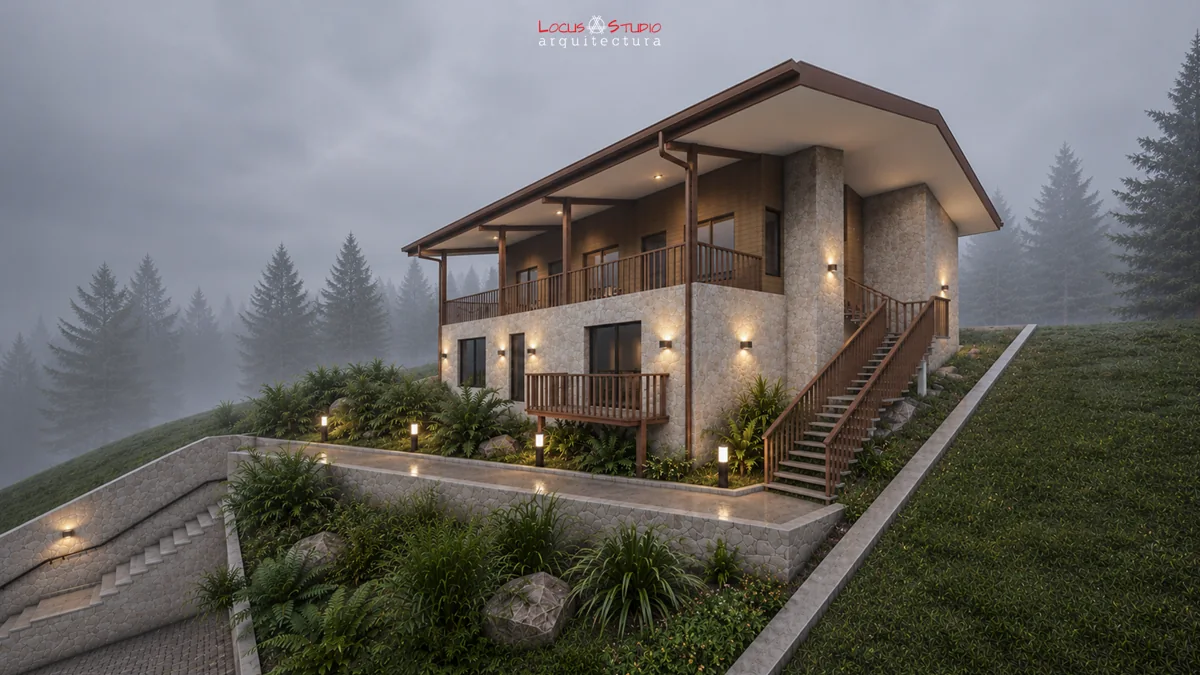 Casa Golden · Vivienda en la ladera