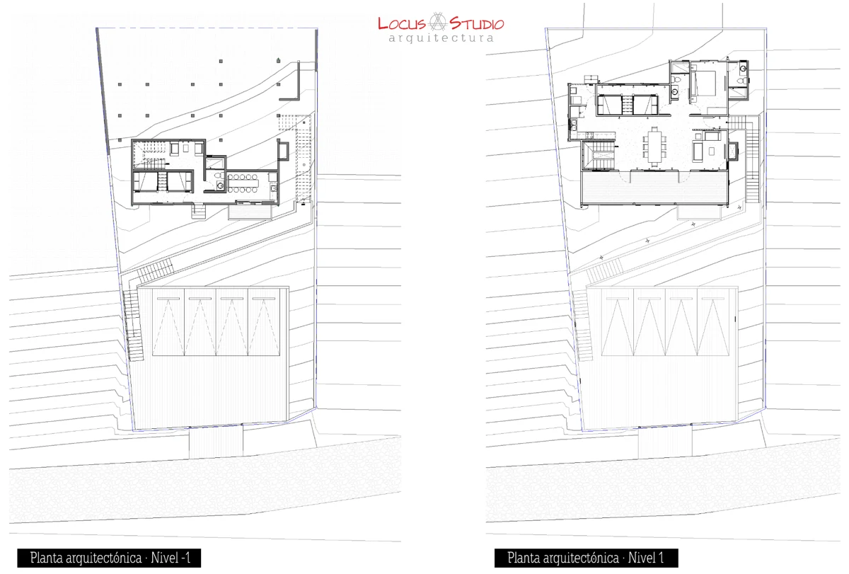 Casa Golden · Floor plans