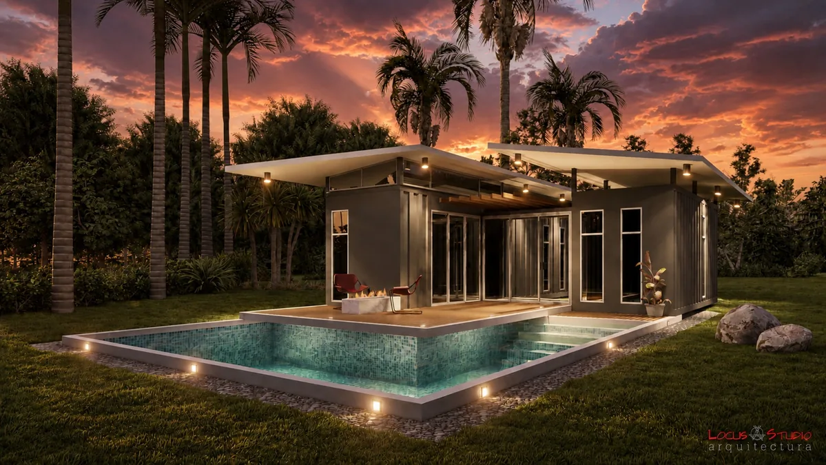 Casa Möri · House and pool
