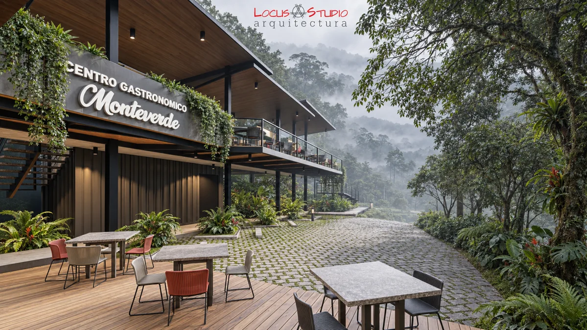 Centro Gastronómico Monteverde · Terraza gastronómica