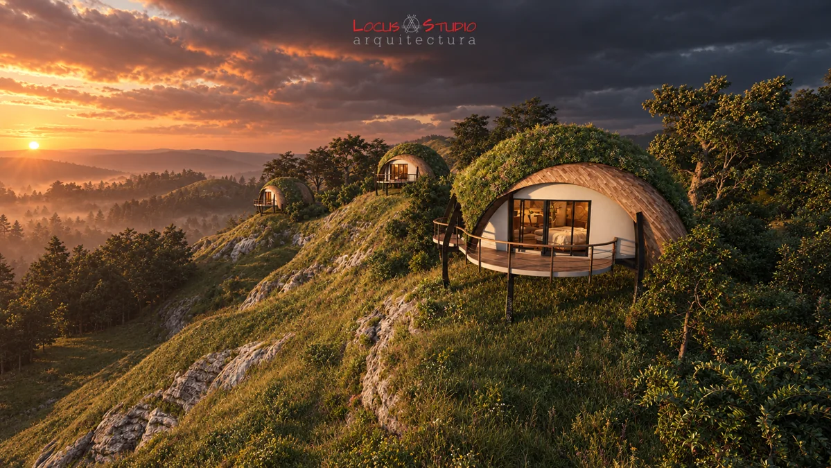 Nido en el Bosque · Retreats on the hillside