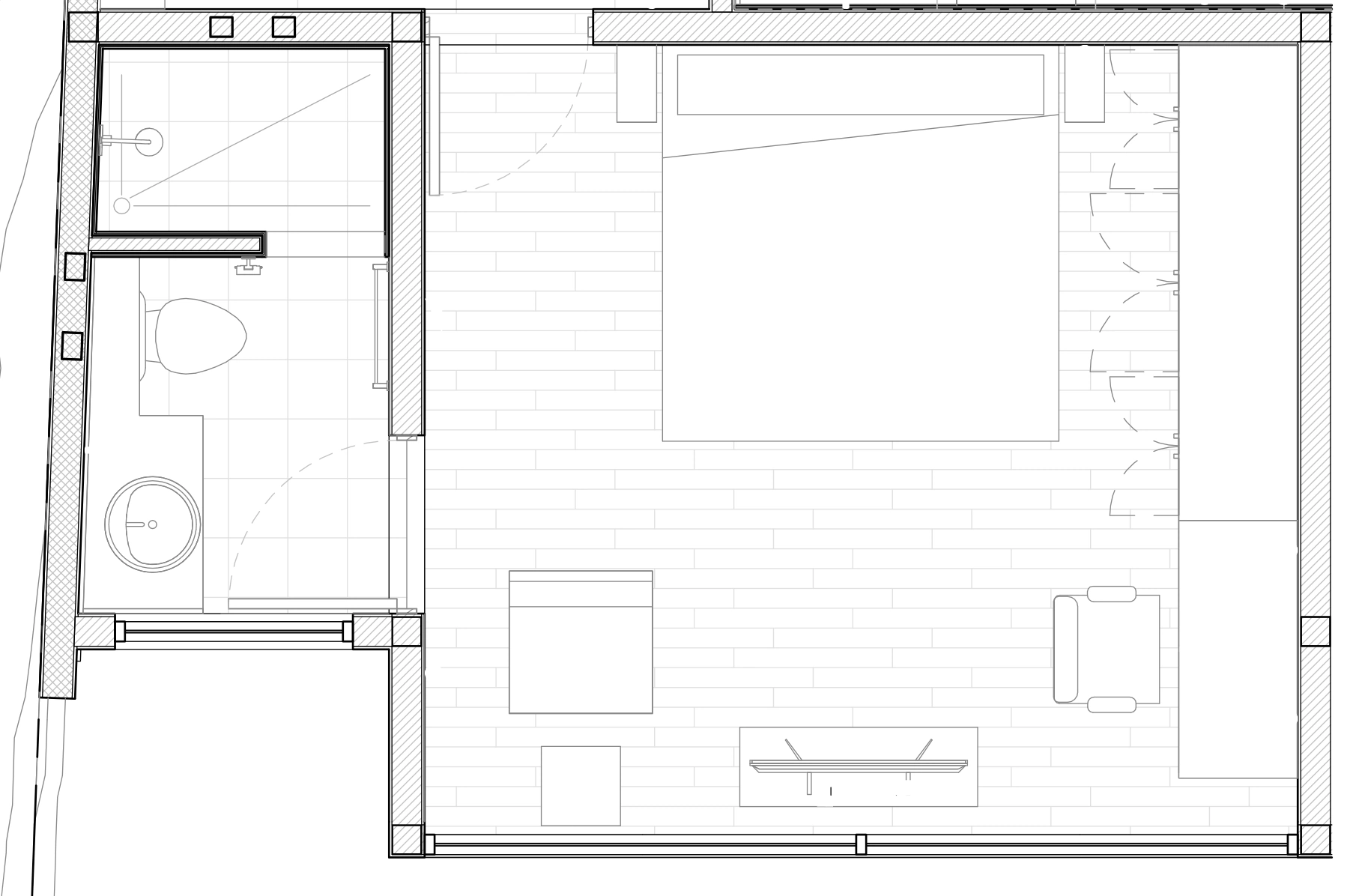 Bedroom floor plan · Villa AmarE